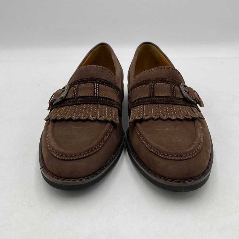 【中古品】【メンズ】 Yves Saint Laurent イヴ･サンローラン YS153 タッセルローファー 靴 フリンジ付き 162-260309-ks-08-tei サイズ：25cm カラー：ブラウン 万代Net店