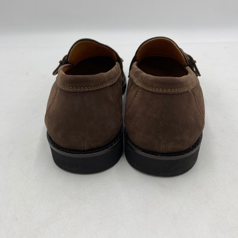 【中古品】【メンズ】 Yves Saint Laurent イヴ･サンローラン YS153 タッセルローファー 靴 フリンジ付き 162-260309-ks-08-tei サイズ：25cm カラー：ブラウン 万代Net店
