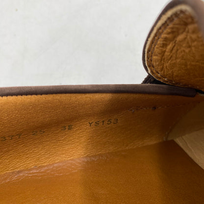 【中古品】【メンズ】 Yves Saint Laurent イヴ･サンローラン YS153 タッセルローファー 靴 フリンジ付き 162-260309-ks-08-tei サイズ：25cm カラー：ブラウン 万代Net店