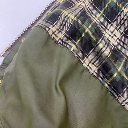 【ジャンク品】【メンズ】 BABOUR バブアー A200 BORDER 8706246 A200 ボーダー アウター オイルジャケット 141-260313-ks-06-tei サイズ：34in カラー：カーキ 万代Net店
