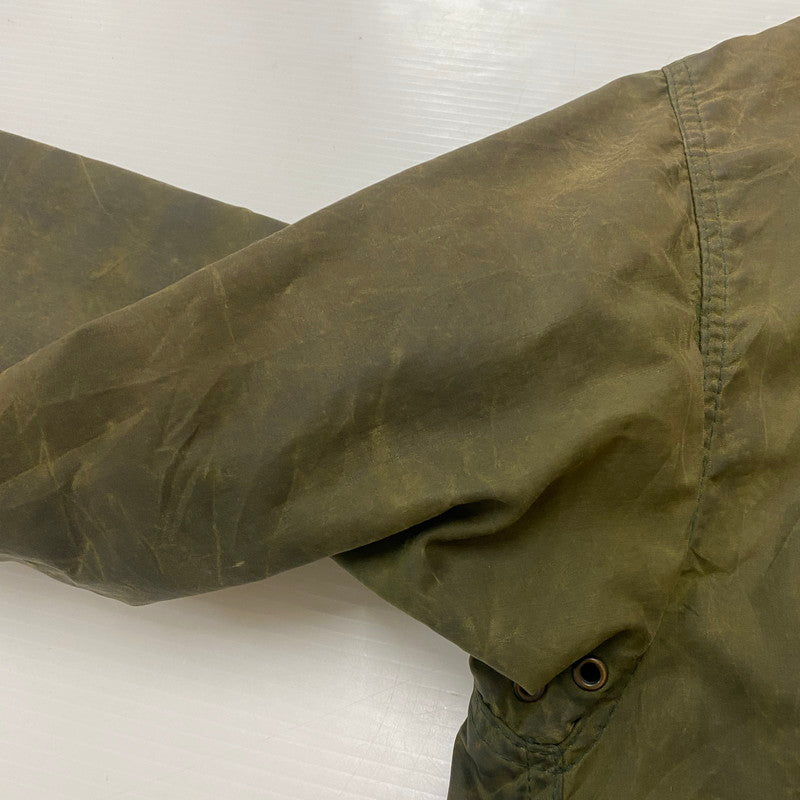 【ジャンク品】【メンズ】 BABOUR バブアー A200 BORDER 8706246 A200 ボーダー アウター オイルジャケット 141-260313-ks-06-tei サイズ：34in カラー：カーキ 万代Net店