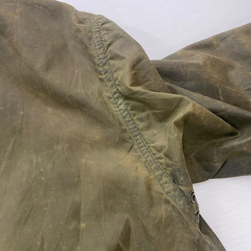【ジャンク品】【メンズ】 BABOUR バブアー A200 BORDER 8706246 A200 ボーダー アウター オイルジャケット 141-260313-ks-06-tei サイズ：34in カラー：カーキ 万代Net店