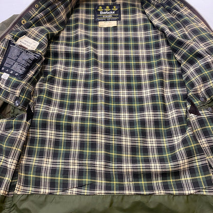 【ジャンク品】【メンズ】 BABOUR バブアー A200 BORDER 8706246 A200 ボーダー アウター オイルジャケット 141-260313-ks-06-tei サイズ：34in カラー：カーキ 万代Net店