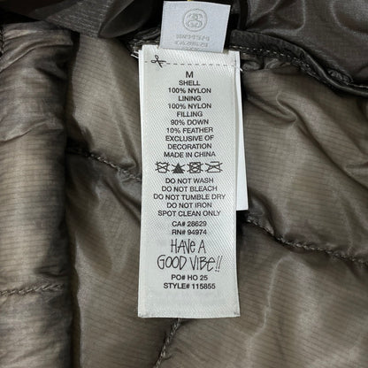 【中古品】【メンズ】 STUSSY ステューシー MIDWEIGHT PUFFER JACKET 115855 ミッドウェイト パファー ジャケット アウター ダウンジャケット 142-260313-yo-01-tei サイズ：M カラー：TAUP 万代Net店