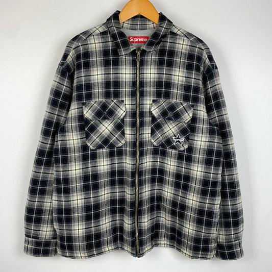 【中古品】【メンズ】 25AW THERMAL LINED ZIPUP FLANNEL SHIRT サーマル ラインド ジップ アップ フランネル シャツ アウター ネルシャツ 149-260313-ko-22-fuzh サイズ：M カラー：ブラック 万代Net店