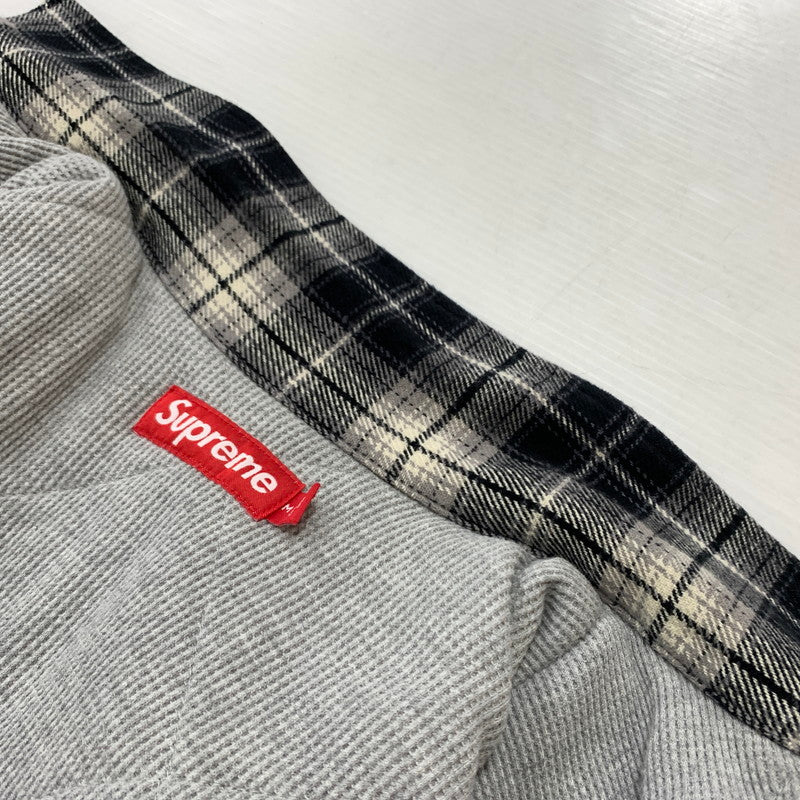 【中古品】【メンズ】 25AW THERMAL LINED ZIPUP FLANNEL SHIRT サーマル ラインド ジップ アップ フランネル シャツ アウター ネルシャツ 149-260313-ko-22-fuzh サイズ：M カラー：ブラック 万代Net店