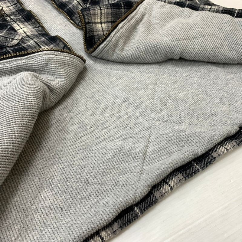 【中古品】【メンズ】 25AW THERMAL LINED ZIPUP FLANNEL SHIRT サーマル ラインド ジップ アップ フランネル シャツ アウター ネルシャツ 149-260313-ko-22-fuzh サイズ：M カラー：ブラック 万代Net店
