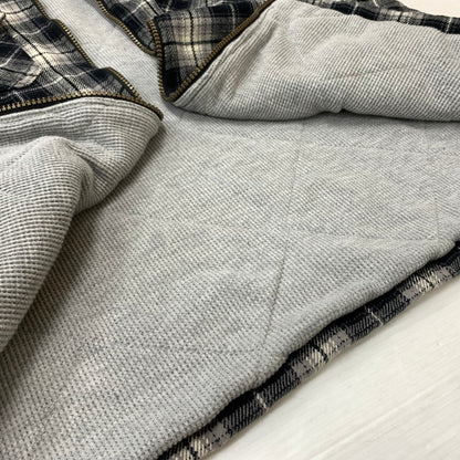 【中古品】【メンズ】 25AW THERMAL LINED ZIPUP FLANNEL SHIRT サーマル ラインド ジップ アップ フランネル シャツ アウター ネルシャツ 149-260313-ko-22-fuzh サイズ：M カラー：ブラック 万代Net店
