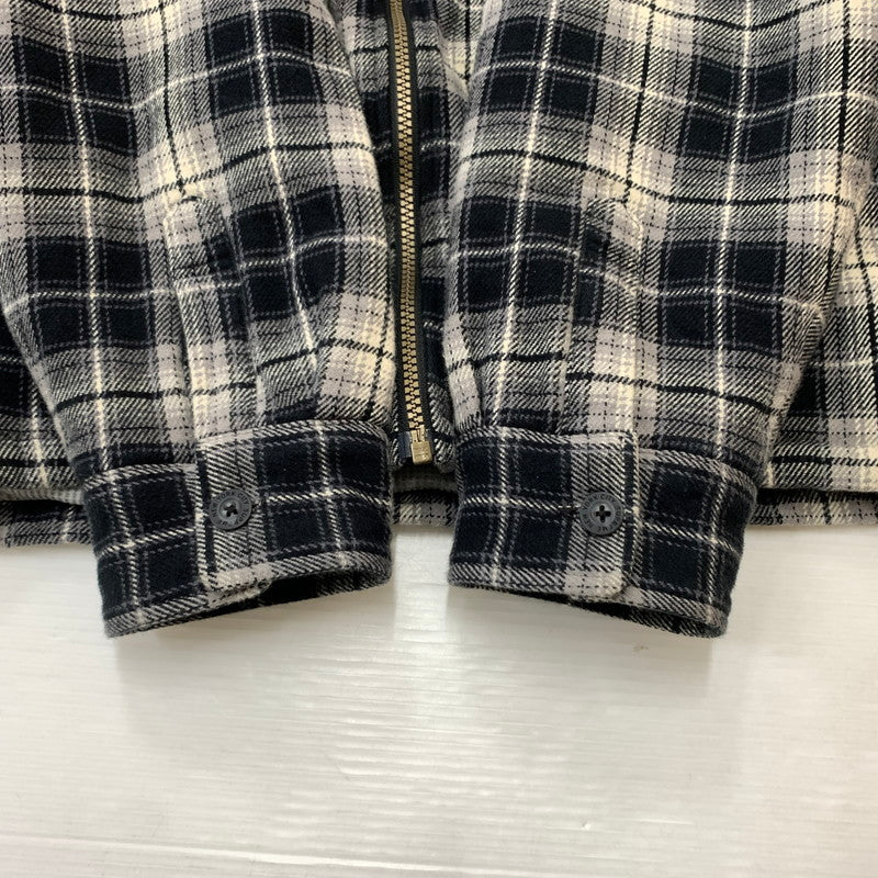 【中古品】【メンズ】 25AW THERMAL LINED ZIPUP FLANNEL SHIRT サーマル ラインド ジップ アップ フランネル シャツ アウター ネルシャツ 149-260313-ko-22-fuzh サイズ：M カラー：ブラック 万代Net店
