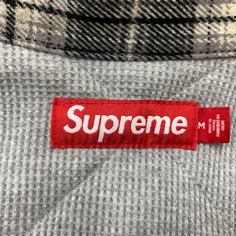 【中古品】【メンズ】 25AW THERMAL LINED ZIPUP FLANNEL SHIRT サーマル ラインド ジップ アップ フランネル シャツ アウター ネルシャツ 149-260313-ko-22-fuzh サイズ：M カラー：ブラック 万代Net店