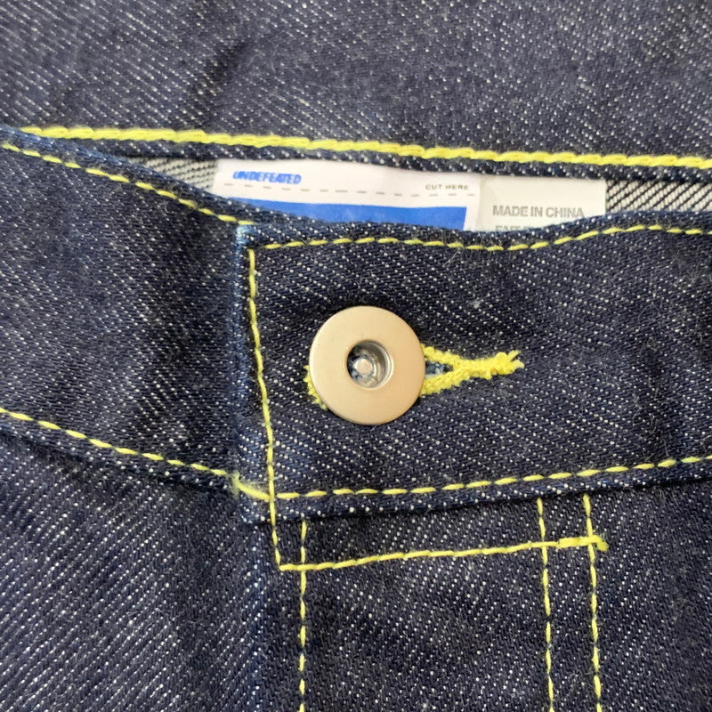 【中古品】【メンズ】 UNDEFEATED アンディフィーテッド ICON 5 POCKET DENIM PANTS 50139 アイコン 5 ポケット デニムパンツ ボトムス ジーンズ 153-260321-ko-09-tei サイズ：32 カラー：インディゴ 万代Net店