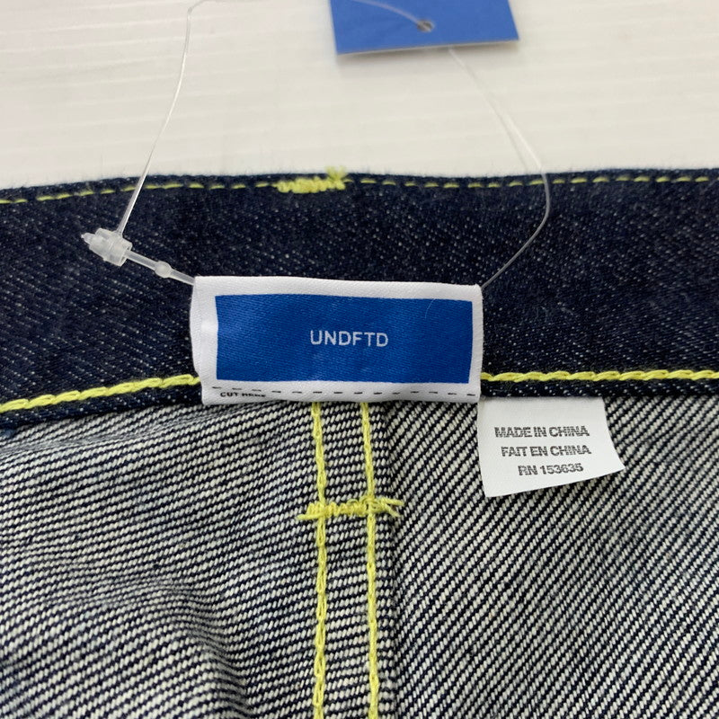 【中古品】【メンズ】 UNDEFEATED アンディフィーテッド ICON 5 POCKET DENIM PANTS 50139 アイコン 5 ポケット デニムパンツ ボトムス ジーンズ 153-260321-ko-09-tei サイズ：32 カラー：インディゴ 万代Net店