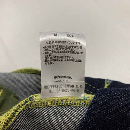【中古品】【メンズ】 UNDEFEATED アンディフィーテッド ICON 5 POCKET DENIM PANTS 50139 アイコン 5 ポケット デニムパンツ ボトムス ジーンズ 153-260321-ko-09-tei サイズ：32 カラー：インディゴ 万代Net店
