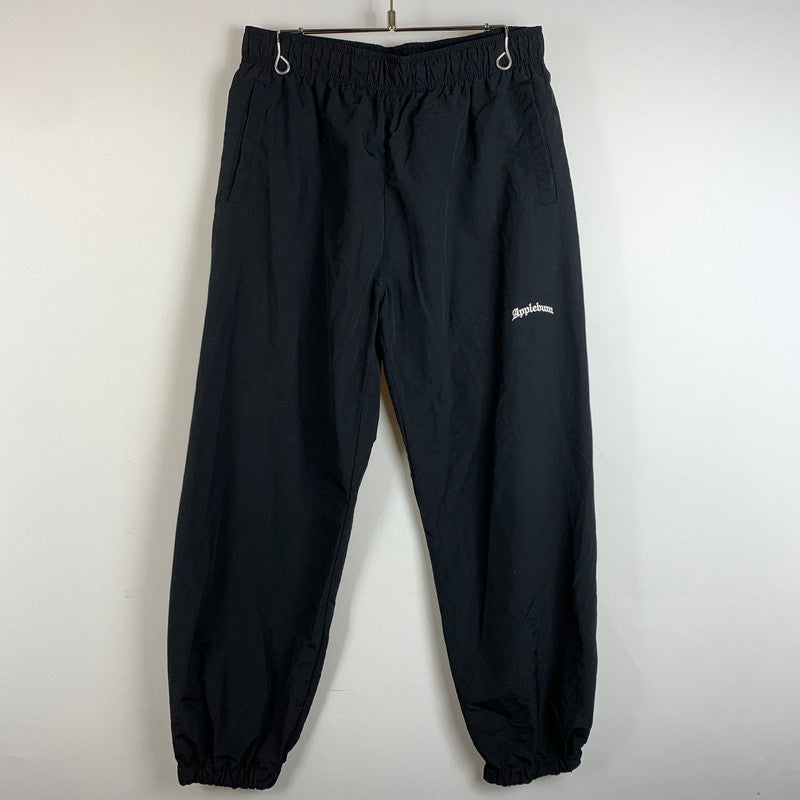 【中古品】【メンズ】 APPLEBUMP アップルバム NYLON TRAINING PANTS ナイロン トレーニング パンツ ボトムス イージーパンツ 153-260315-ko-20-tei サイズ：M カラー：ブラック 万代Net店