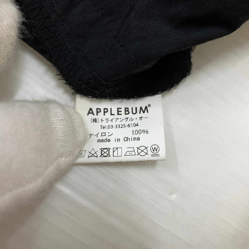 【中古品】【メンズ】 APPLEBUMP アップルバム NYLON TRAINING PANTS ナイロン トレーニング パンツ ボトムス イージーパンツ 153-260315-ko-20-tei サイズ：M カラー：ブラック 万代Net店