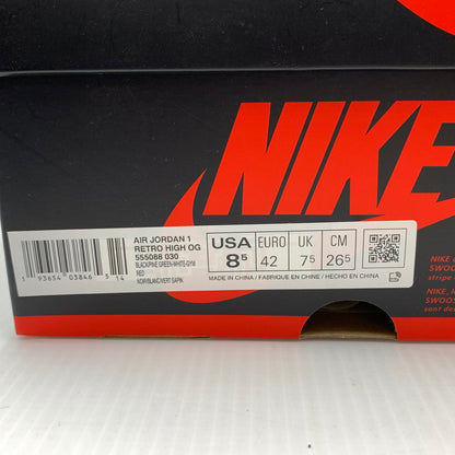 【現状渡し品】【メンズ】 NIKE ナイキ AIR JORDAN 1 HIGH OG PINE GREEN 555088-030 エアジョーダン1 レトロ ハイ スニーカー 靴 シューズ 160-260917-ko-03-teih サイズ：26.5cm カラー：グリーン 万代Net店