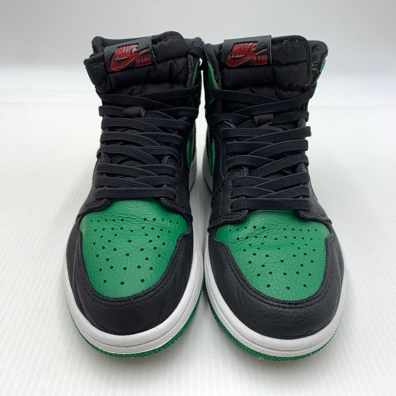 【現状渡し品】【メンズ】 NIKE ナイキ AIR JORDAN 1 HIGH OG PINE GREEN 555088-030 エアジョーダン1 レトロ ハイ スニーカー 靴 シューズ 160-260917-ko-03-teih サイズ：26.5cm カラー：グリーン 万代Net店