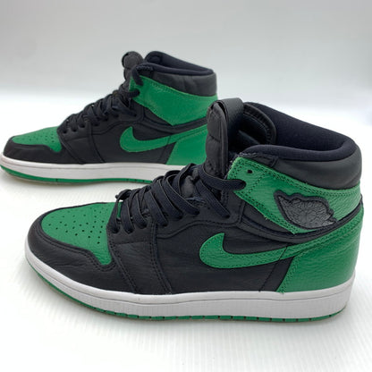 【現状渡し品】【メンズ】 NIKE ナイキ AIR JORDAN 1 HIGH OG PINE GREEN 555088-030 エアジョーダン1 レトロ ハイ スニーカー 靴 シューズ 160-260917-ko-03-teih サイズ：26.5cm カラー：グリーン 万代Net店