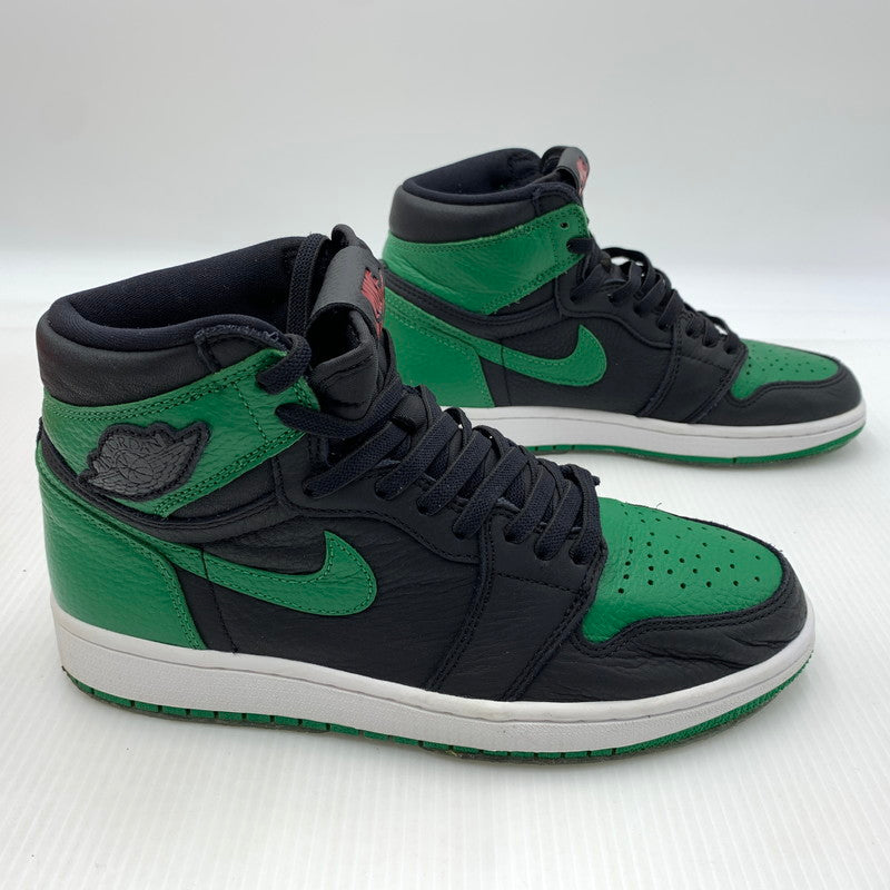 【現状渡し品】【メンズ】 NIKE ナイキ AIR JORDAN 1 HIGH OG PINE GREEN 555088-030 エアジョーダン1 レトロ ハイ スニーカー 靴 シューズ 160-260917-ko-03-teih サイズ：26.5cm カラー：グリーン 万代Net店