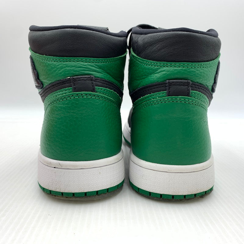 【現状渡し品】【メンズ】 NIKE ナイキ AIR JORDAN 1 HIGH OG PINE GREEN 555088-030 エアジョーダン1 レトロ ハイ スニーカー 靴 シューズ 160-260917-ko-03-teih サイズ：26.5cm カラー：グリーン 万代Net店