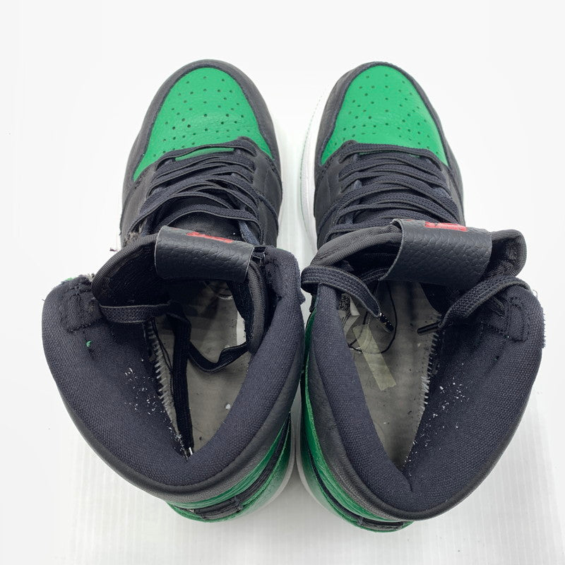 【現状渡し品】【メンズ】 NIKE ナイキ AIR JORDAN 1 HIGH OG PINE GREEN 555088-030 エアジョーダン1 レトロ ハイ スニーカー 靴 シューズ 160-260917-ko-03-teih サイズ：26.5cm カラー：グリーン 万代Net店