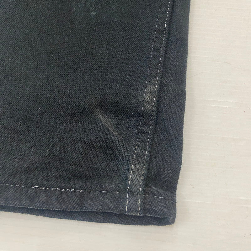 【現状渡し品】【メンズ】 Levi's リーバイス 90’s 501 BUTTONFLY BLACK DENIM PANTS 90年代 ボタンフライ ブラック デニムパンツ ボトムス ジーンズ ボタン裏刻印553 USA製 156-260316-ks-04-tei サイズ：W31 L32 カラー：ブラック 万代Net店