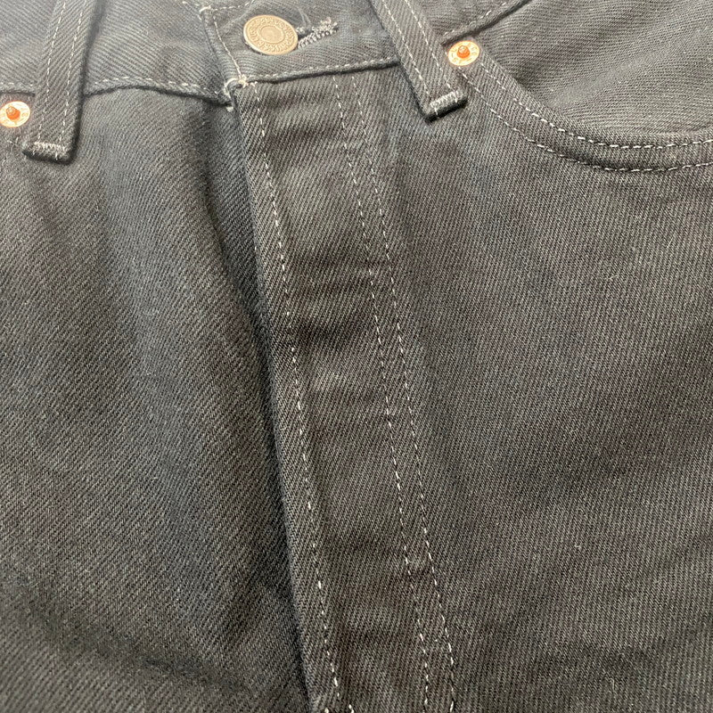 【現状渡し品】【メンズ】 Levi's リーバイス 90’s 501 BUTTONFLY BLACK DENIM PANTS 90年代 ボタンフライ ブラック デニムパンツ ボトムス ジーンズ ボタン裏刻印553 USA製 156-260316-ks-04-tei サイズ：W31 L32 カラー：ブラック 万代Net店