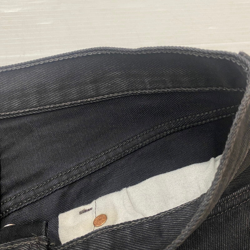 【ジャンク品】【メンズ】 Levi's リーバイス 501 BUTTONFLY STRAIGHT JEANS 501-0660 501 ボタンフライ ストレート ジーンズ ボトムス デニムパンツ ボタン裏刻印553 USA製 156-260316-ks-02-tei サイズ：W32 L34 カラー：ブラック 万代Net店