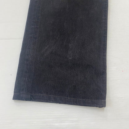 【ジャンク品】【メンズ】 Levi's リーバイス 501 BUTTONFLY STRAIGHT JEANS 501-0660 501 ボタンフライ ストレート ジーンズ ボトムス デニムパンツ ボタン裏刻印553 USA製 156-260316-ks-02-tei サイズ：W32 L34 カラー：ブラック 万代Net店