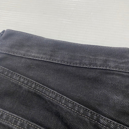 【ジャンク品】【メンズ】 Levi's リーバイス 501 BUTTONFLY STRAIGHT JEANS 501-0660 501 ボタンフライ ストレート ジーンズ ボトムス デニムパンツ ボタン裏刻印553 USA製 156-260316-ks-02-tei サイズ：W32 L34 カラー：ブラック 万代Net店
