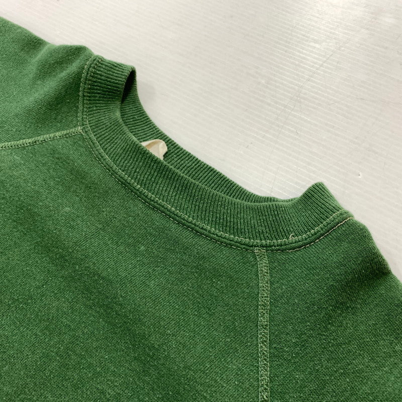 【現状渡し品】【メンズ】 SPORTSWEAR スポーツウエアー SUNFADE SWEATSHIRT VINTAGE サンフェード スウェット トップス トレーナー 145-260312-ko-15-tei サイズ：M カラー：グリーン 万代Net店