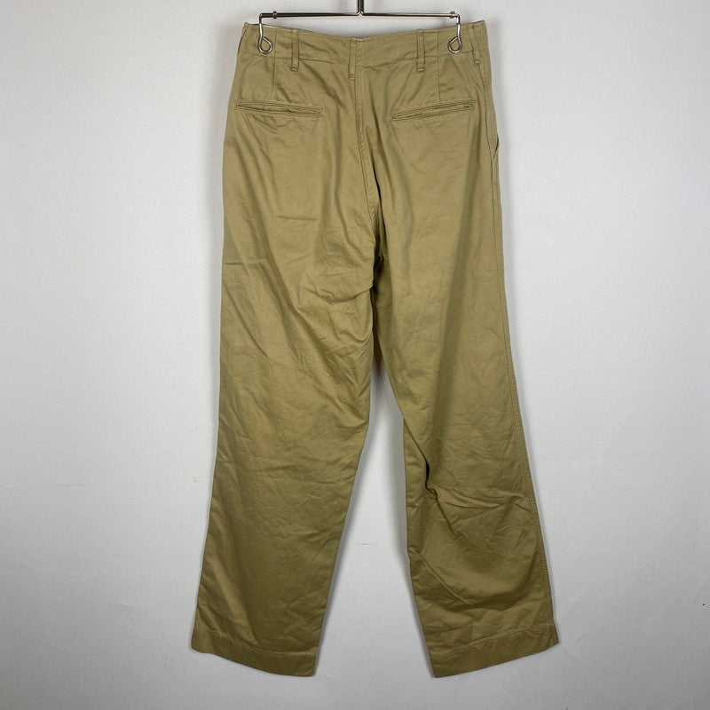 【中古品】【メンズ】 USED BUTTONFLY M-43 CHINO TROUSERS ボタンフライ M-43 チノパンツ ボトムス 156-260316-ks-14-tei サイズ：W-30 L-31 カラー：ベージュ 万代Net店