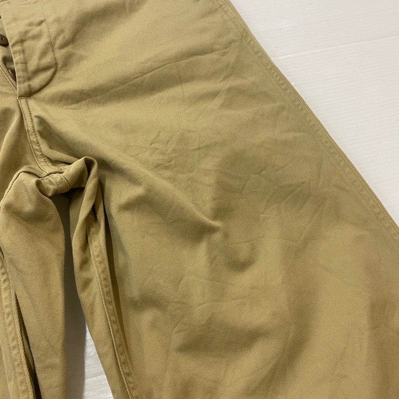 【中古品】【メンズ】 USED BUTTONFLY M-43 CHINO TROUSERS ボタンフライ M-43 チノパンツ ボトムス 156-260316-ks-14-tei サイズ：W-30 L-31 カラー：ベージュ 万代Net店