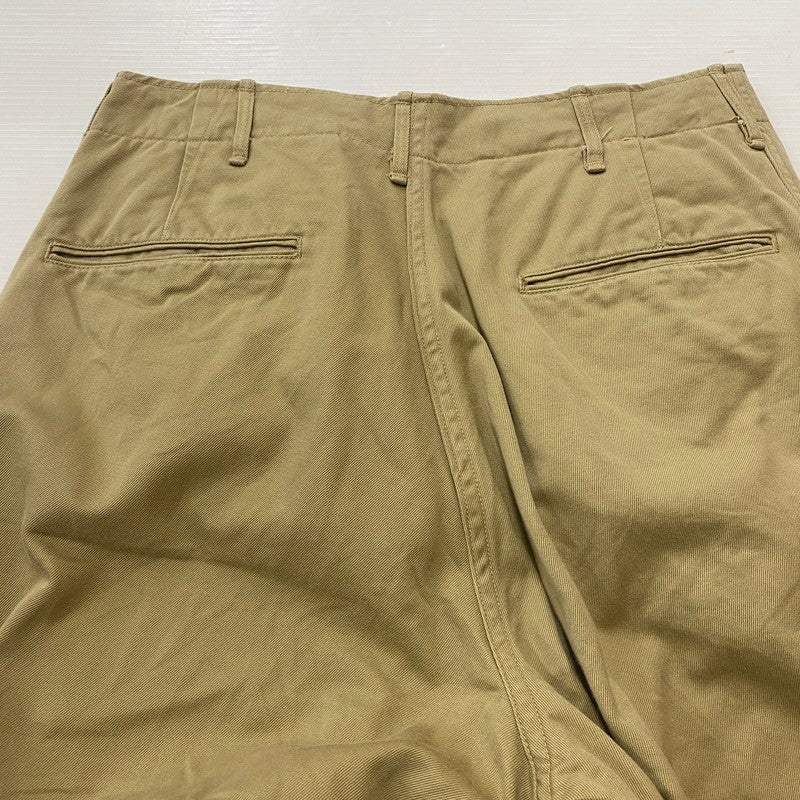 【中古品】【メンズ】 USED BUTTONFLY M-43 CHINO TROUSERS ボタンフライ M-43 チノパンツ ボトムス 156-260316-ks-14-tei サイズ：W-30 L-31 カラー：ベージュ 万代Net店