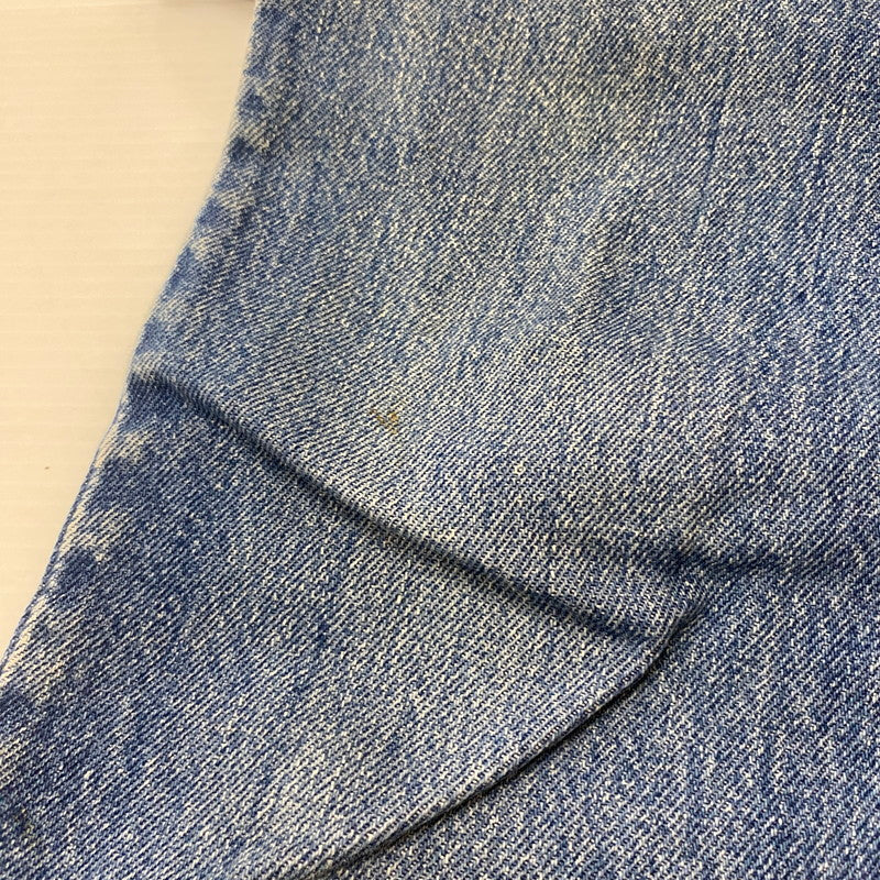 【現状渡し品】【メンズ】 Levi's リーバイス 80's 517 BOOT CUT DENIM PANTS VINTAGE 517-0217 80年代 517 ブーツカット デニムパンツ ボトムス ジーンズ ヴィンテージ 42TALON ボタン裏刻印550 156-260316-ks-11-tei サイズ：30W 36L カラー：インディゴ 万代Net店