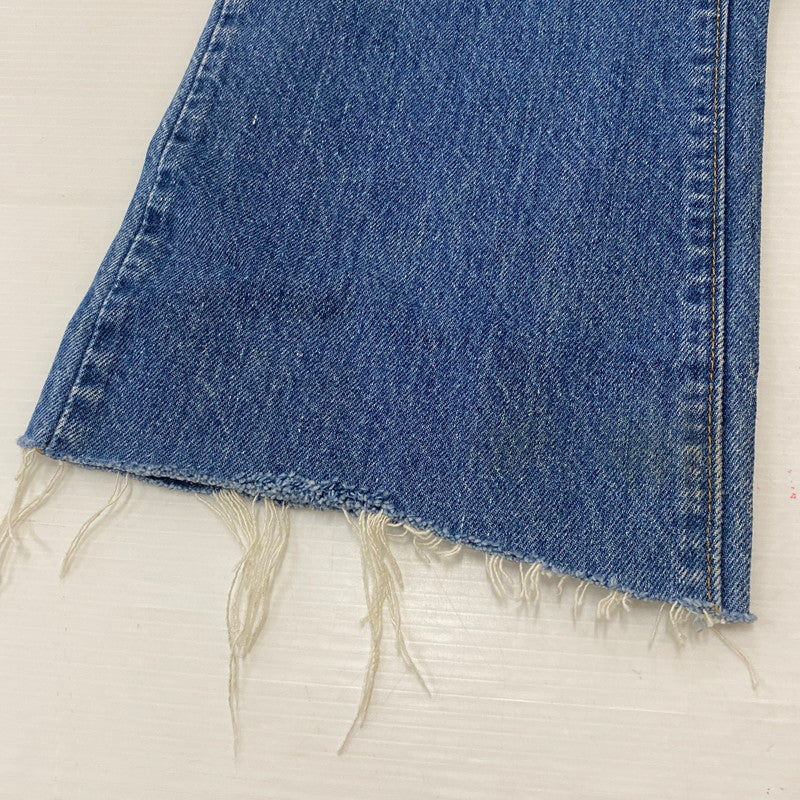【現状渡し品】【メンズ】 Levi's リーバイス 80's 517 BOOT CUT DENIM PANTS VINTAGE 517-0217 80年代 517 ブーツカット デニムパンツ ボトムス ジーンズ ヴィンテージ 42TALON ボタン裏刻印550 156-260316-ks-11-tei サイズ：30W 36L カラー：インディゴ 万代Net店