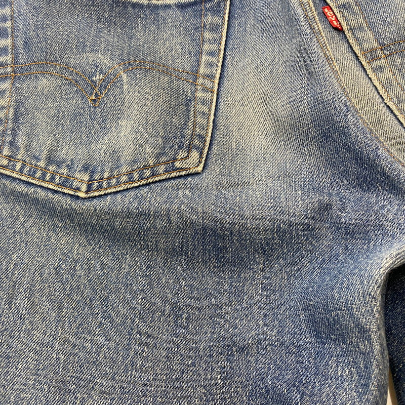 【現状渡し品】【メンズ】 Levi's リーバイス 80's 517 BOOT CUT DENIM PANTS VINTAGE 517-0217 80年代 517 ブーツカット デニムパンツ ボトムス ジーンズ ヴィンテージ 42TALON ボタン裏刻印550 156-260316-ks-11-tei サイズ：30W 36L カラー：インディゴ 万代Net店