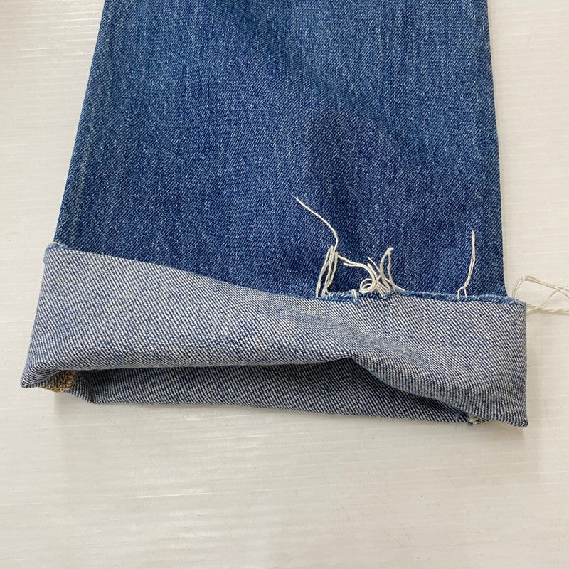 【現状渡し品】【メンズ】 Levi's リーバイス 80's 517 BOOT CUT DENIM PANTS VINTAGE 517-0217 80年代 517 ブーツカット デニムパンツ ボトムス ジーンズ ヴィンテージ 42TALON ボタン裏刻印550 156-260316-ks-11-tei サイズ：30W 36L カラー：インディゴ 万代Net店