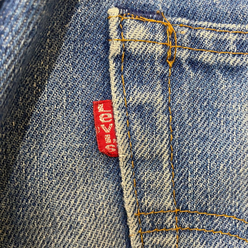 【現状渡し品】【メンズ】 Levi's リーバイス 80's 517 BOOT CUT DENIM PANTS VINTAGE 517-0217 80年代 517 ブーツカット デニムパンツ ボトムス ジーンズ ヴィンテージ 42TALON ボタン裏刻印550 156-260316-ks-11-tei サイズ：30W 36L カラー：インディゴ 万代Net店