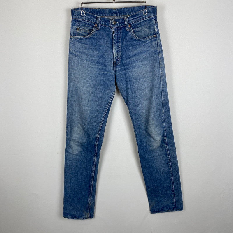 【ジャンク品】【メンズ】 Levi's リーバイス 80's 505 STRAIGHT DENIM PANTS VINTAGE 20505-0217 80年代 505 ストレート デニムパンツ ボトムス ジーンズ ヴィンテージ ボタン裏刻印542 156-260316-ks-10-tei サイズ：W31L36 カラー：インディゴ 万代Net店