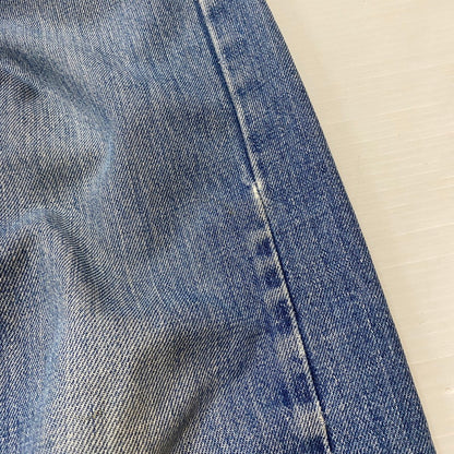 【ジャンク品】【メンズ】 Levi's リーバイス 80's 505 STRAIGHT DENIM PANTS VINTAGE 20505-0217 80年代 505 ストレート デニムパンツ ボトムス ジーンズ ヴィンテージ ボタン裏刻印542 156-260316-ks-10-tei サイズ：W31L36 カラー：インディゴ 万代Net店