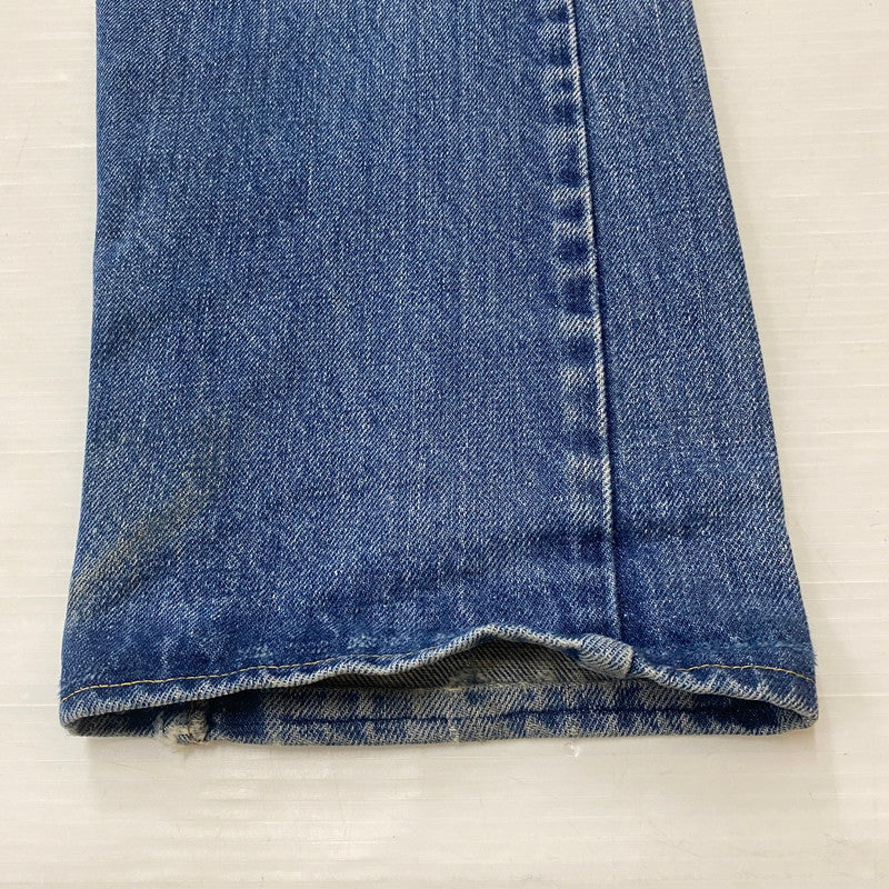 【ジャンク品】【メンズ】 Levi's リーバイス 80's 505 STRAIGHT DENIM PANTS VINTAGE 20505-0217 80年代 505 ストレート デニムパンツ ボトムス ジーンズ ヴィンテージ ボタン裏刻印542 156-260316-ks-10-tei サイズ：W31L36 カラー：インディゴ 万代Net店