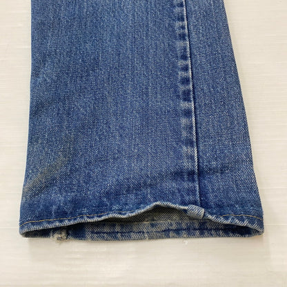 【ジャンク品】【メンズ】 Levi's リーバイス 80's 505 STRAIGHT DENIM PANTS VINTAGE 20505-0217 80年代 505 ストレート デニムパンツ ボトムス ジーンズ ヴィンテージ ボタン裏刻印542 156-260316-ks-10-tei サイズ：W31L36 カラー：インディゴ 万代Net店