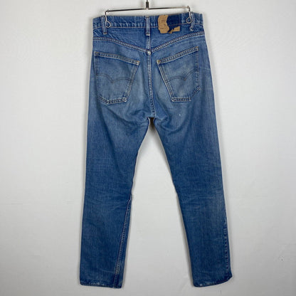【ジャンク品】【メンズ】 Levi's リーバイス 80's 505 STRAIGHT DENIM PANTS VINTAGE 20505-0217 80年代 505 ストレート デニムパンツ ボトムス ジーンズ ヴィンテージ ボタン裏刻印542 156-260316-ks-10-tei サイズ：W31L36 カラー：インディゴ 万代Net店