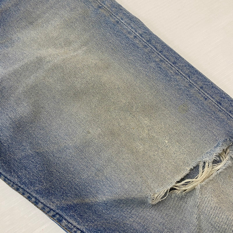 【現状渡し品】【メンズ】 Levi's リーバイス 90's STRAIGHT DENIM PANTS 501-0000 90年代 ストレート デニムパンツ ボトムス ジーンズ ボタン裏刻印552 USA製 156-260316-ks-08-tei サイズ：W32L34 カラー：インディゴ 万代Net店