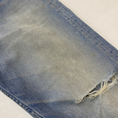 【現状渡し品】【メンズ】 Levi's リーバイス 90's STRAIGHT DENIM PANTS 501-0000 90年代 ストレート デニムパンツ ボトムス ジーンズ ボタン裏刻印552 USA製 156-260316-ks-08-tei サイズ：W32L34 カラー：インディゴ 万代Net店