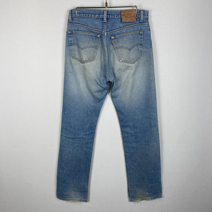 【現状渡し品】【メンズ】 Levi's リーバイス 90's STRAIGHT DENIM PANTS 501-0000 90年代 ストレート デニムパンツ ボトムス ジーンズ ボタン裏刻印552 USA製 156-260316-ks-08-tei サイズ：W32L34 カラー：インディゴ 万代Net店