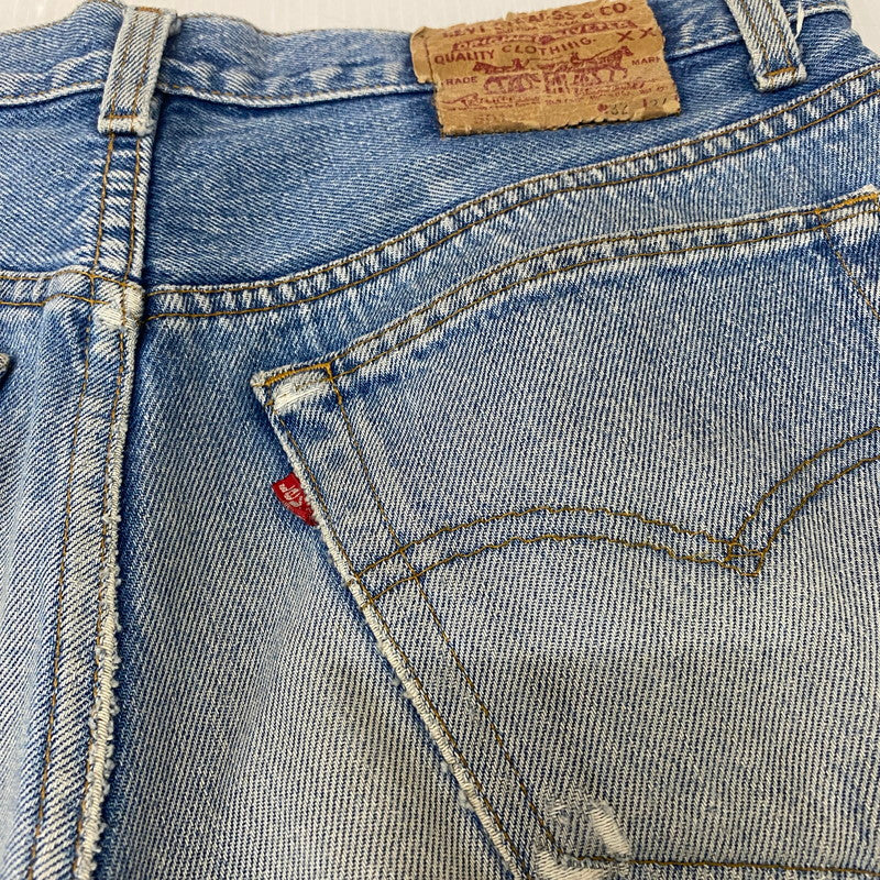 【現状渡し品】【メンズ】 Levi's リーバイス 90's STRAIGHT DENIM PANTS 501-0000 90年代 ストレート デニムパンツ ボトムス ジーンズ ボタン裏刻印552 USA製 156-260316-ks-08-tei サイズ：W32L34 カラー：インディゴ 万代Net店