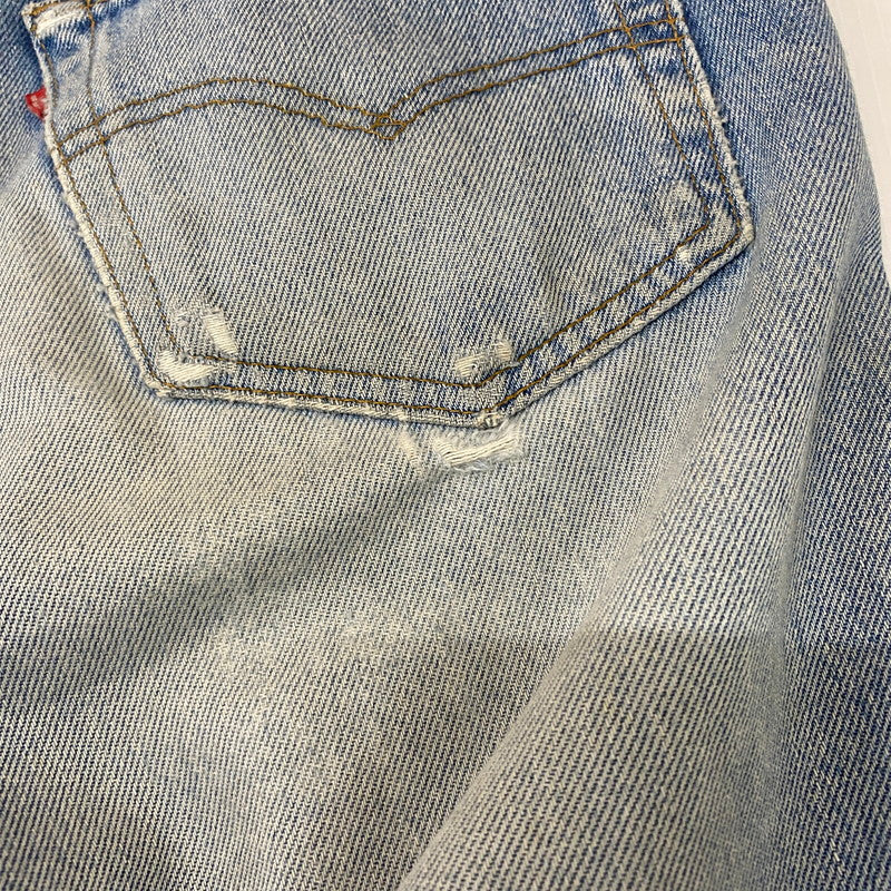 【現状渡し品】【メンズ】 Levi's リーバイス 90's STRAIGHT DENIM PANTS 501-0000 90年代 ストレート デニムパンツ ボトムス ジーンズ ボタン裏刻印552 USA製 156-260316-ks-08-tei サイズ：W32L34 カラー：インディゴ 万代Net店
