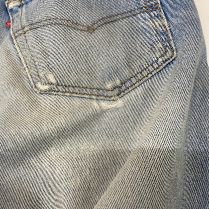 【現状渡し品】【メンズ】 Levi's リーバイス 90's STRAIGHT DENIM PANTS 501-0000 90年代 ストレート デニムパンツ ボトムス ジーンズ ボタン裏刻印552 USA製 156-260316-ks-08-tei サイズ：W32L34 カラー：インディゴ 万代Net店